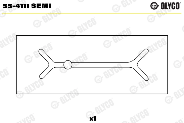 Small End Bushes, connecting rod 55-4111 SEMI