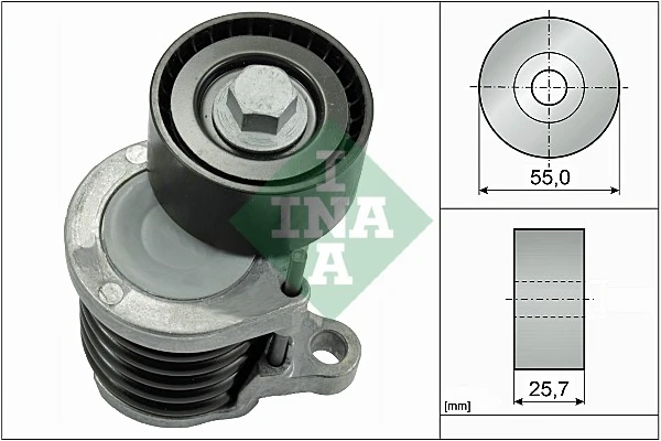 Belt Tensioner, V-ribbed belt 534 0591 10