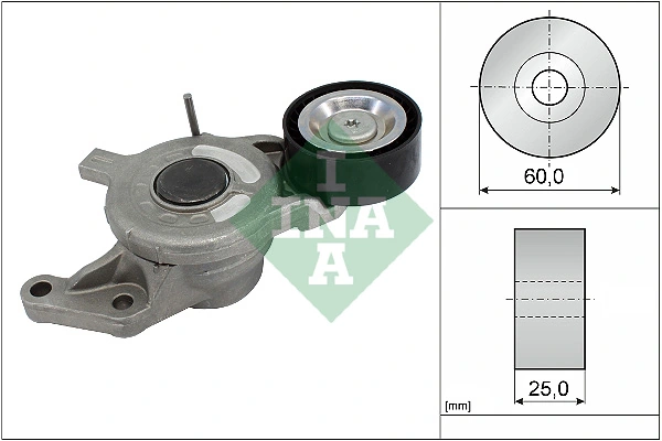 Belt Tensioner, V-ribbed belt 534 0657 10