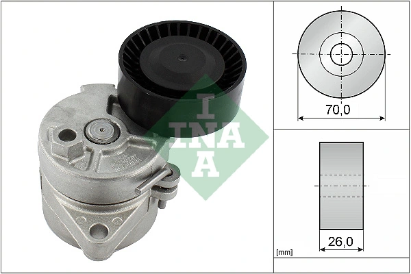 Belt Tensioner, V-ribbed belt 534 0104 10