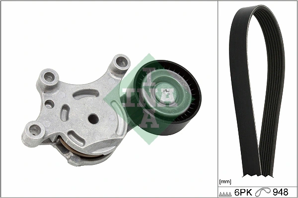 V-Ribbed Belt Set 529 0577 10