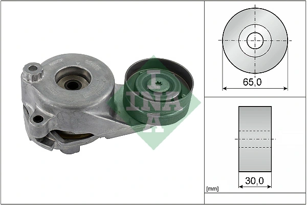 Belt Tensioner, V-ribbed belt 534 0183 10