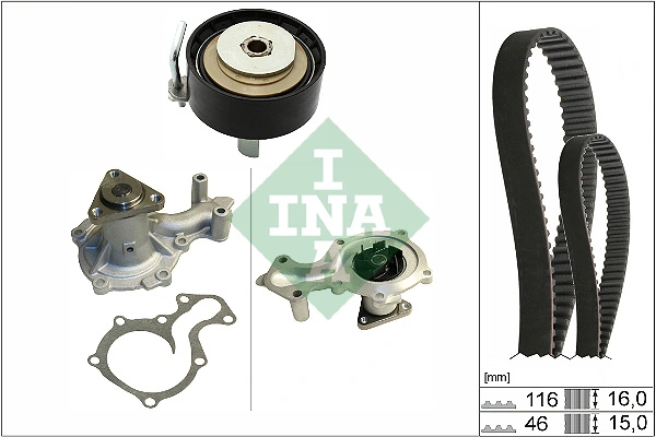 Water Pump & Timing Belt Kit 530 0745 30