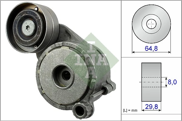 Belt Tensioner, V-ribbed belt 534 0506 10