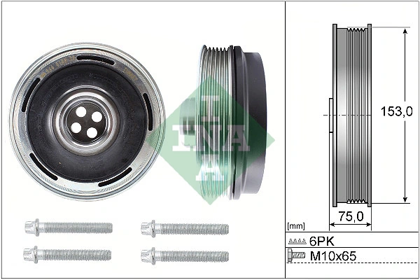 Belt Pulley Set, crankshaft 544 0169 20