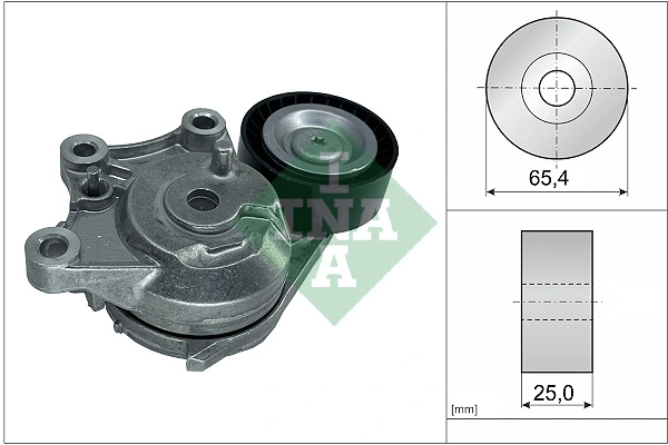 Belt Tensioner, V-ribbed belt 534 0921 10