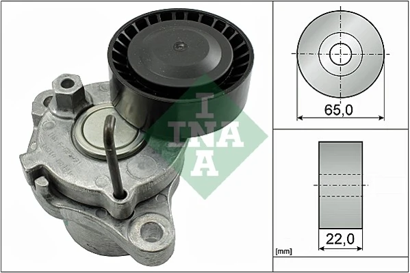 Belt Tensioner, V-ribbed belt 534 0550 10