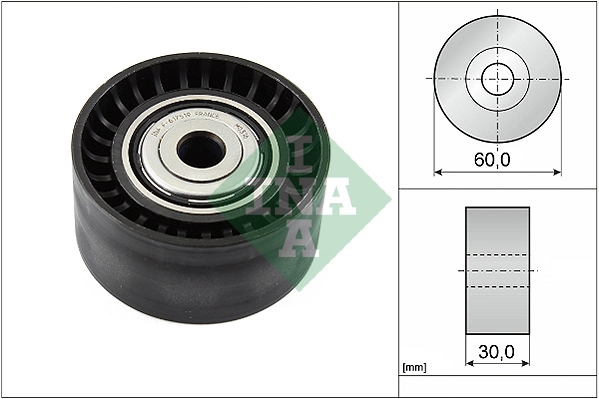 Deflection/Guide Pulley, V-ribbed belt 532 0534 10