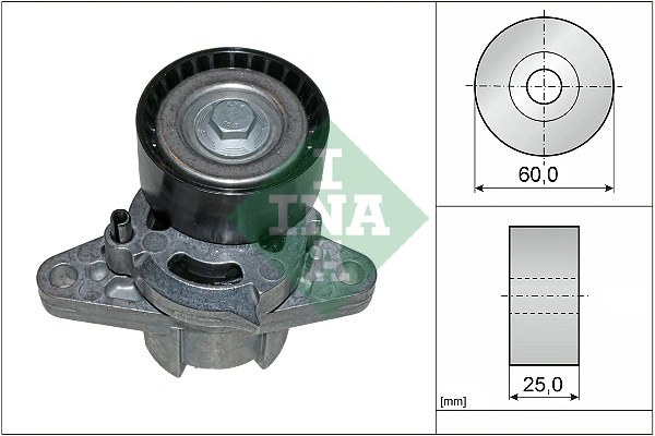 Belt Tensioner, V-ribbed belt 534 0271 10