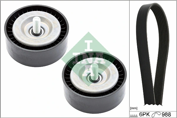 V-Ribbed Belt Set 529 0558 10