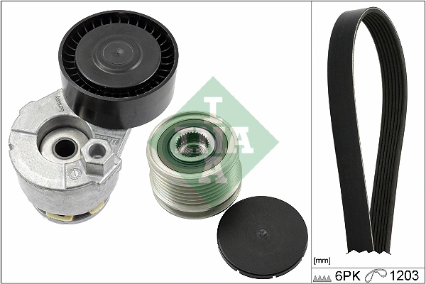 V-Ribbed Belt Set 529 0009 20