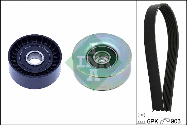 V-Ribbed Belt Set 529 0531 10