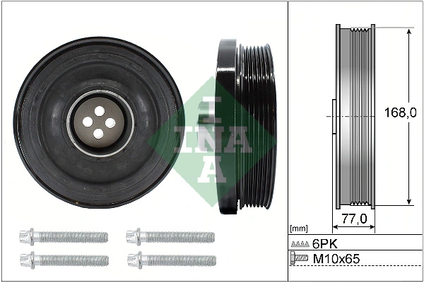Belt Pulley Set, crankshaft 544 0130 20