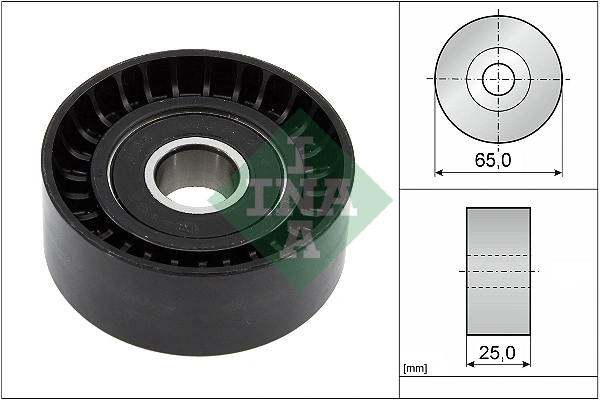 Deflection/Guide Pulley, V-ribbed belt 532 0892 10