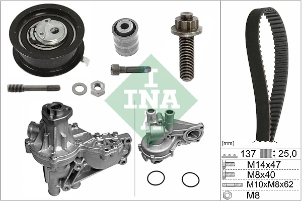 Water Pump & Timing Belt Kit 530 0377 32