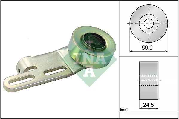 Tensioner Pulley, V-ribbed belt 531 0239 10