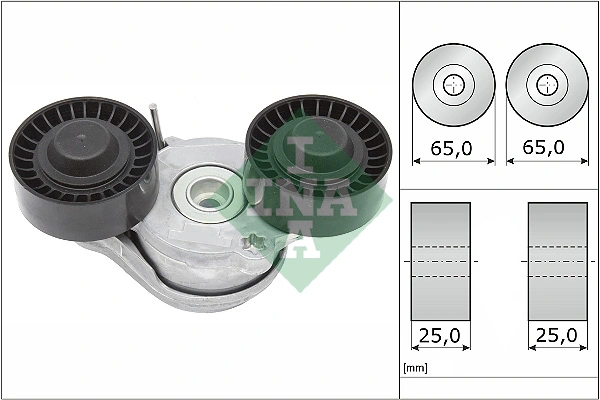 Belt Tensioner, V-ribbed belt 534 0696 10