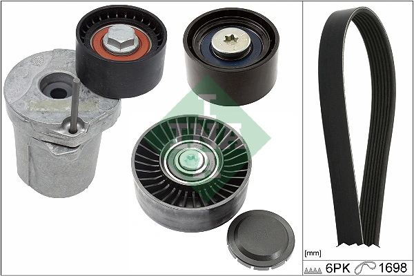 V-Ribbed Belt Set 529 0369 10