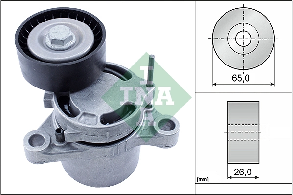 Belt Tensioner, V-ribbed belt 534 0627 10