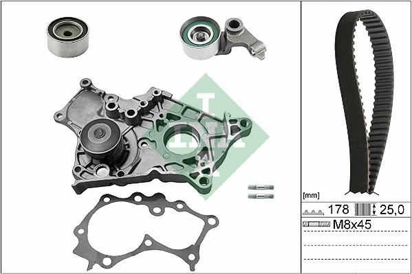 Water Pump & Timing Belt Kit 530 0422 30