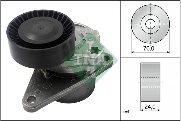 Belt Tensioner, V-ribbed belt 534 0103 10