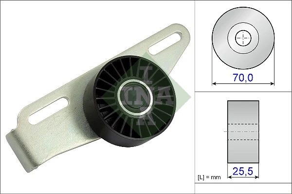 Tensioner Pulley, V-ribbed belt 531 0868 10