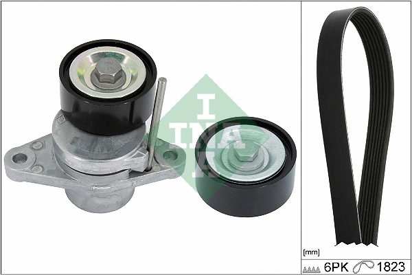 V-Ribbed Belt Set 529 0366 10