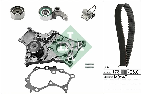 Water Pump & Timing Belt Kit 530 0543 30