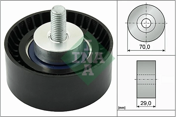 Deflection/Guide Pulley, V-ribbed belt 532 0298 10