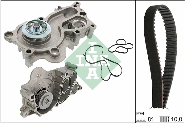 Water Pump & Timing Belt Kit 530 0744 30