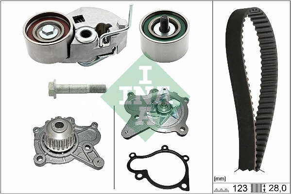 Water Pump & Timing Belt Kit 530 0542 30