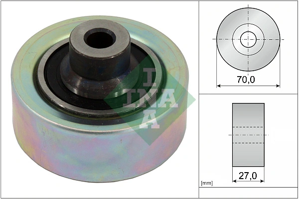 Deflection/Guide Pulley, V-ribbed belt 532 0474 10