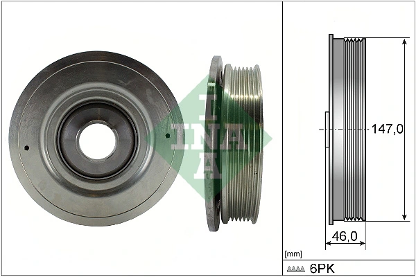 Belt Pulley, crankshaft 544 0094 10