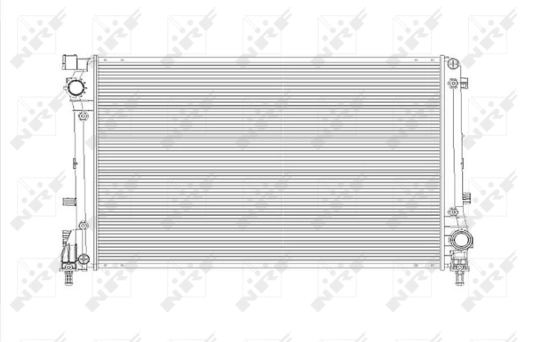 Radiator, engine cooling 53835
