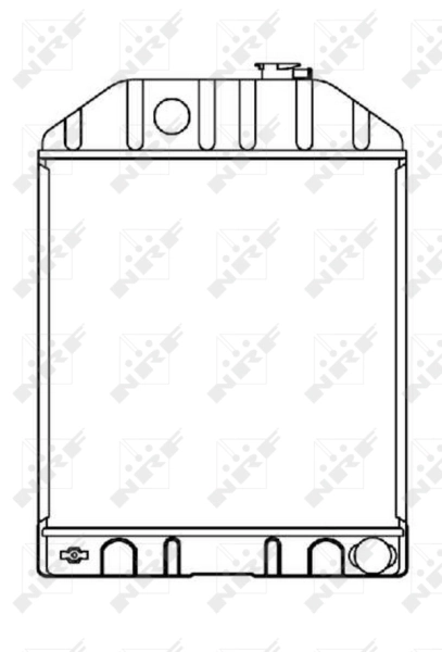 NRF 53659 Radiator, engine cooling