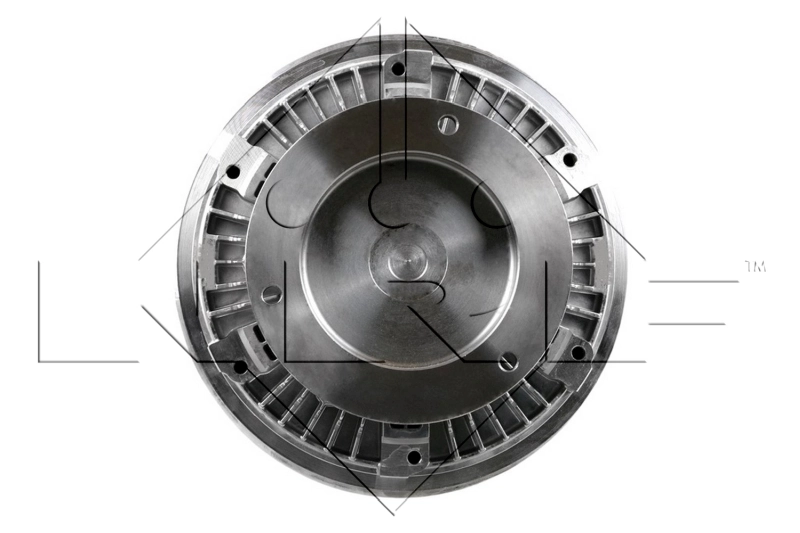 Clutch, radiator fan 49082