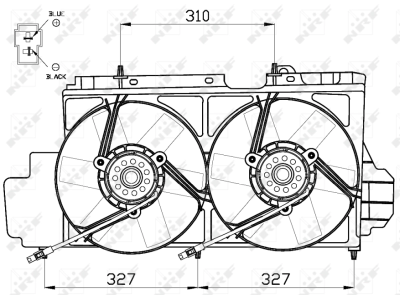 Fan, engine cooling 47538