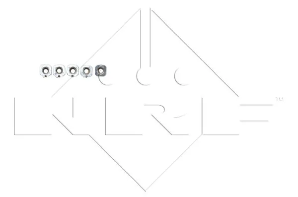 Radiator, engine cooling EASY FIT 53894