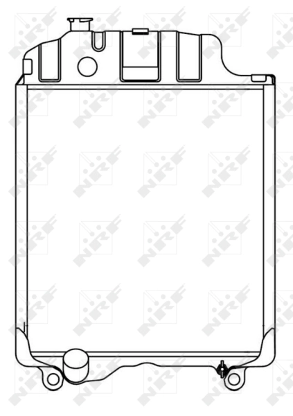 NRF 52243 Radiator, engine cooling