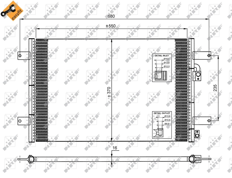 Kapasitor, Sistem Penyaman Udara EASY FIT 35249