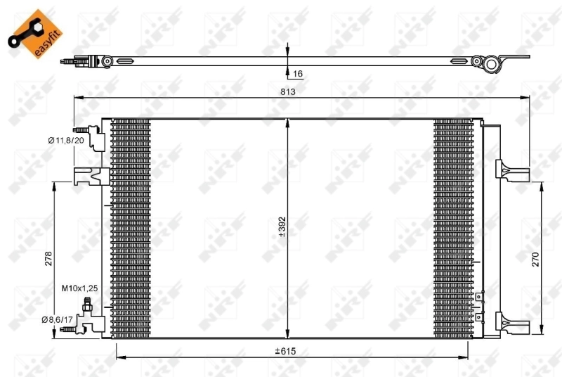 Kapasitor, Sistem Penyaman Udara EASY FIT 35919