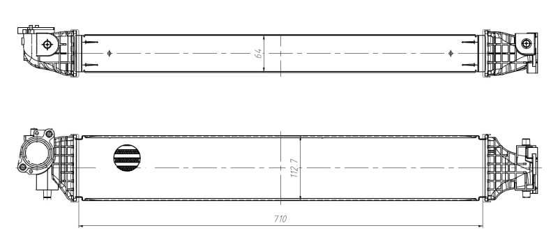 NRF 309045 Charge Air Cooler