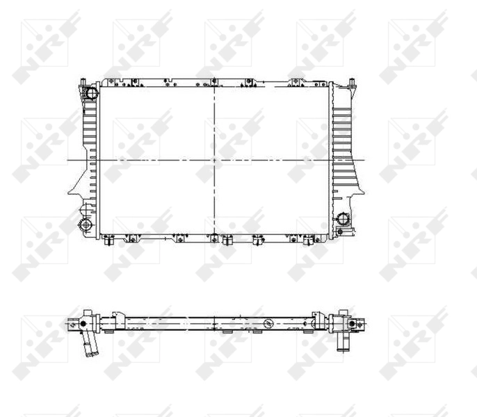 NRF 51320 Radiator, engine cooling