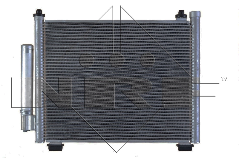 NRF 350216 Condenser, air conditioning