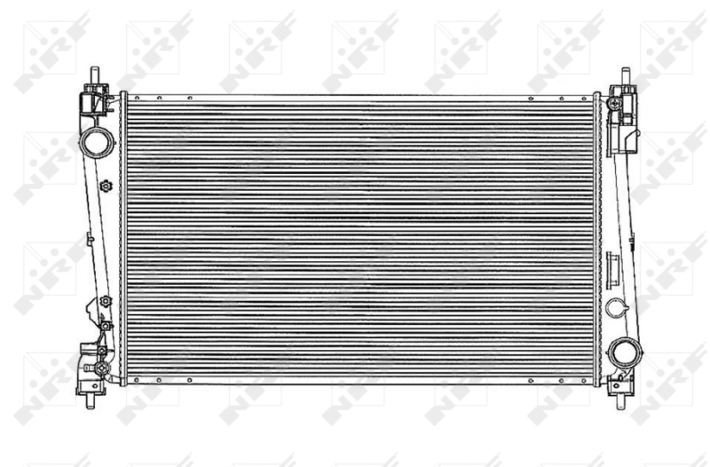 Radiator, engine cooling 53836