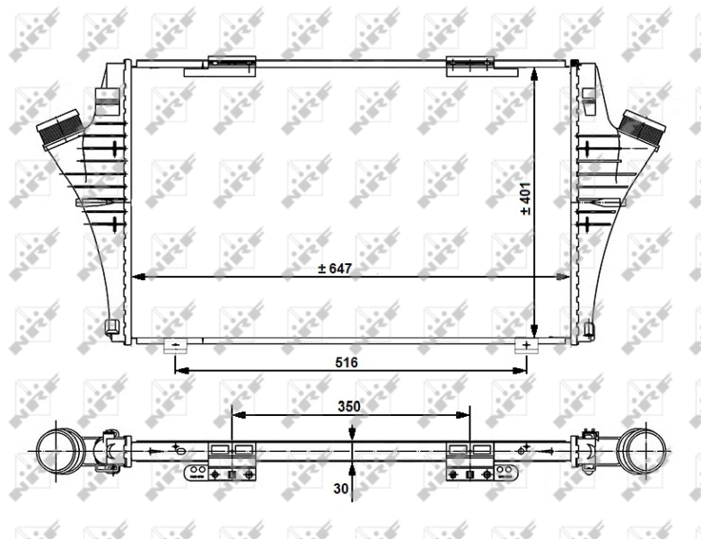 Charge Air Cooler 30480