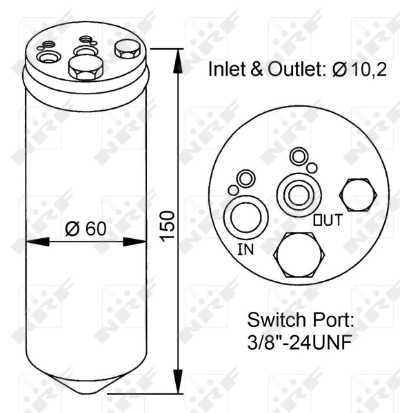 Dryer, air conditioning EASY FIT 33137
