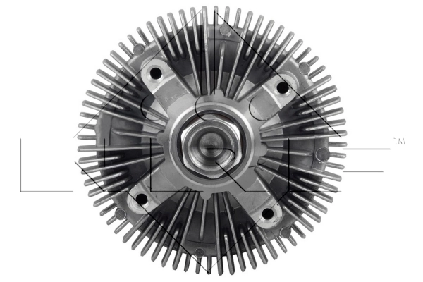 Clutch, radiator fan 49523