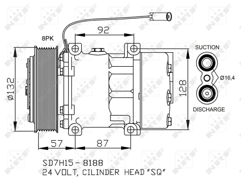 Compressor, air conditioning EASY FIT 32733