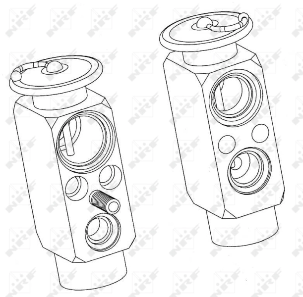 NRF 38398 Expansion Valve, air conditioning